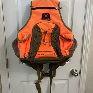 Men's High-Visibility Orange Hunting Vest